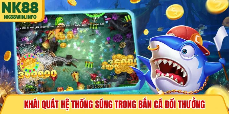 Khái quát hệ thống súng trong bắn cá đổi thưởng